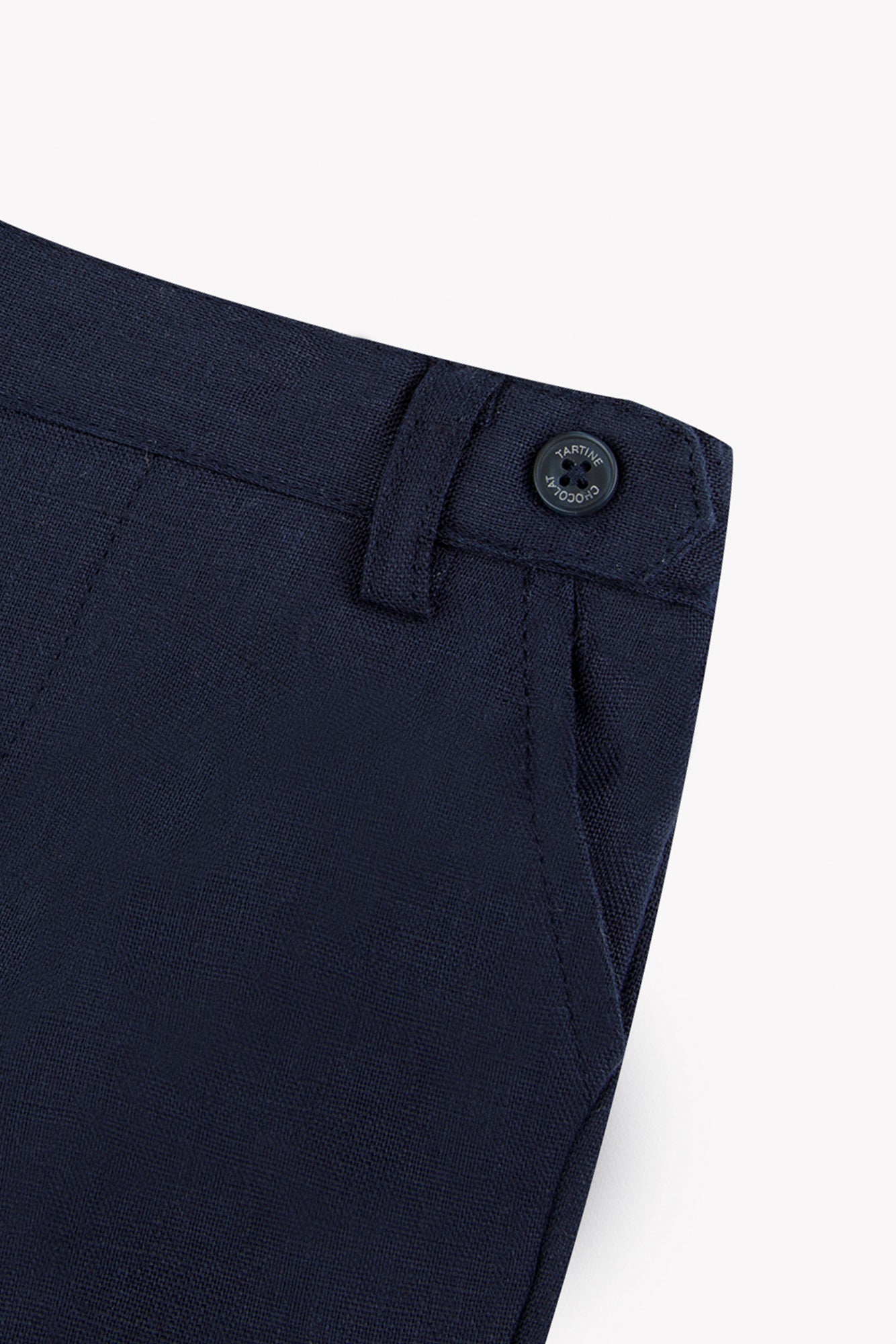 Trousers - Navy Linen Ceremony