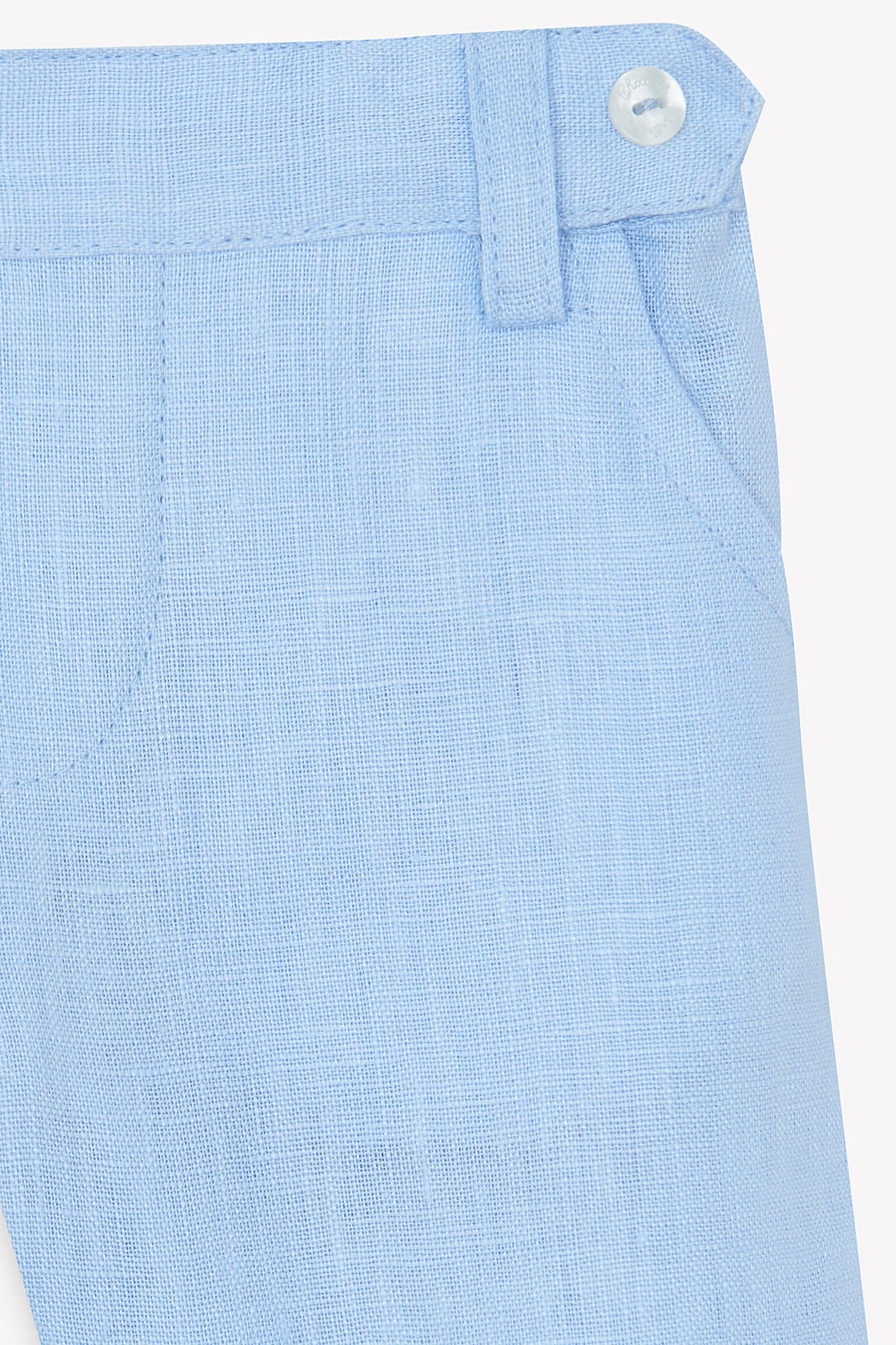 Trousers - Blue cloud Linen Ceremony