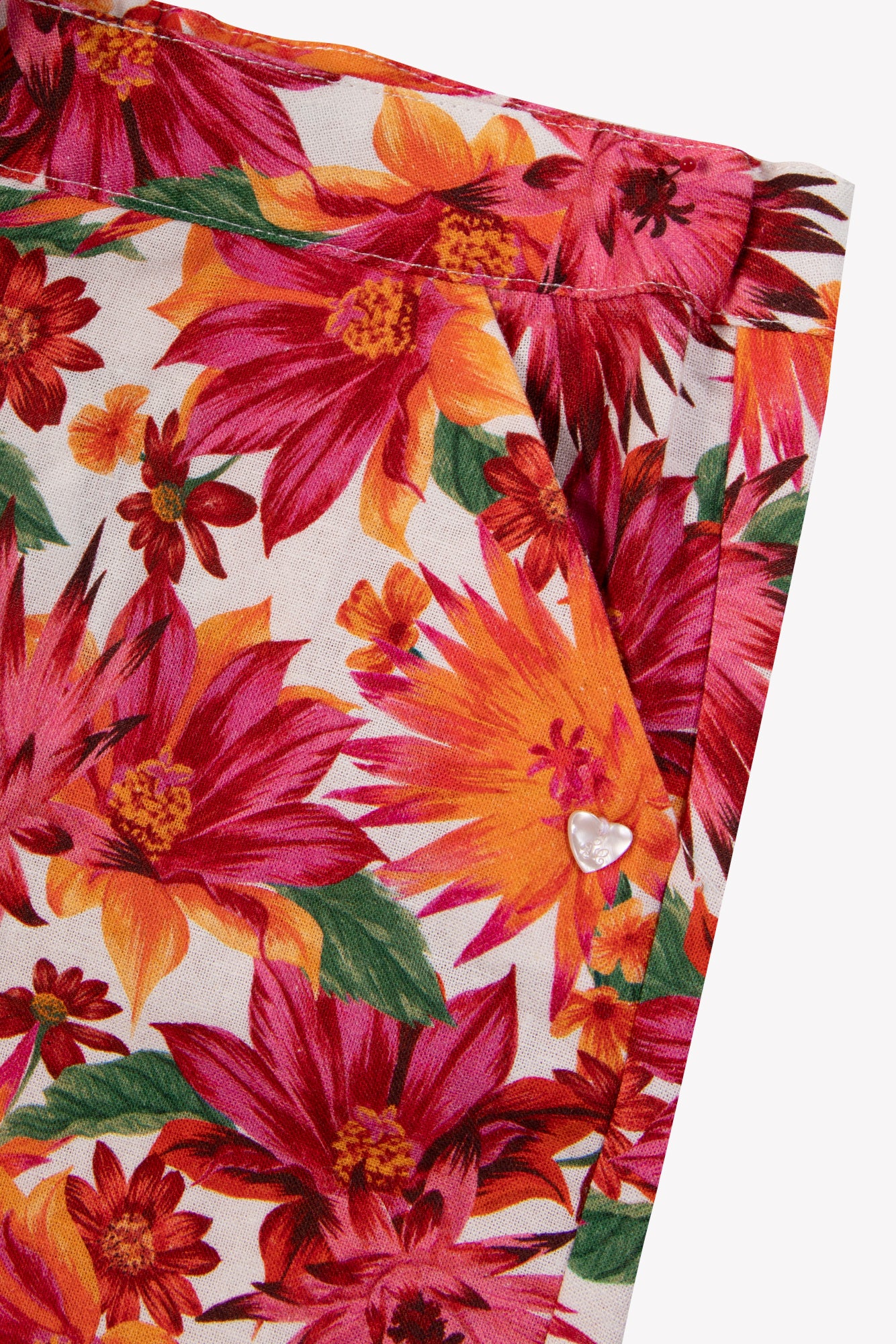 Hose – Baumwolle mit Blumenmuster