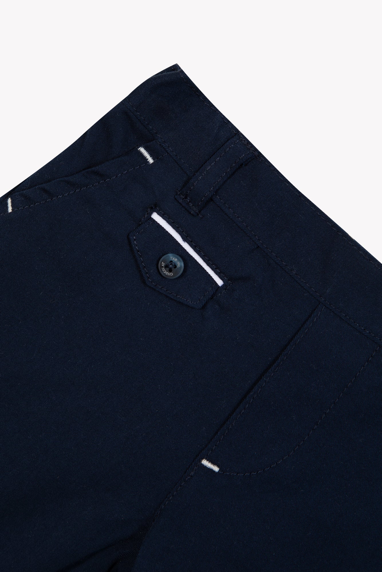Trousers - Navy cotton Ceremony