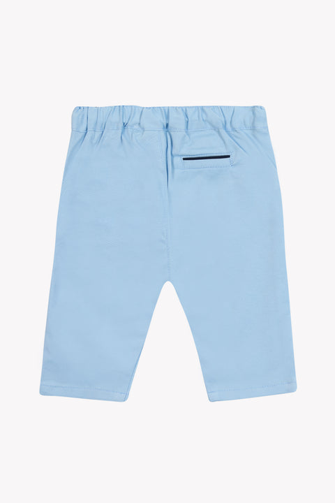 Pantalon - Bleu coton bord de mer - Image principale