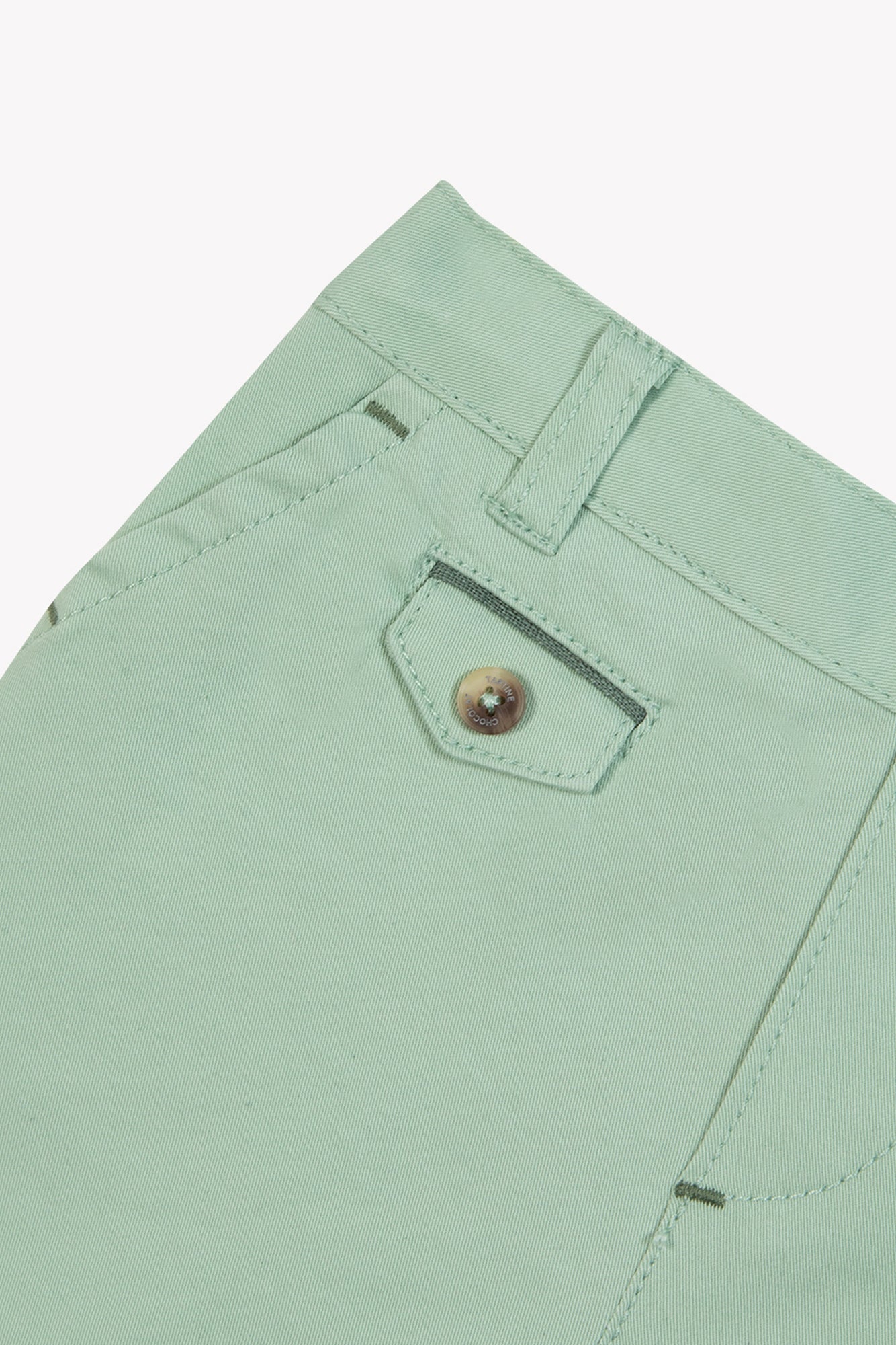 Trousers - Cotton sage