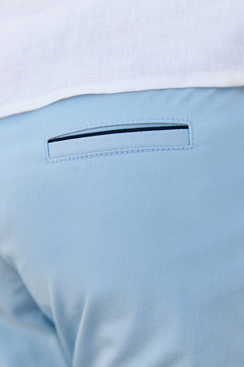 Pantaloni - Blu cotone nuvola Cerimonia - Image principale