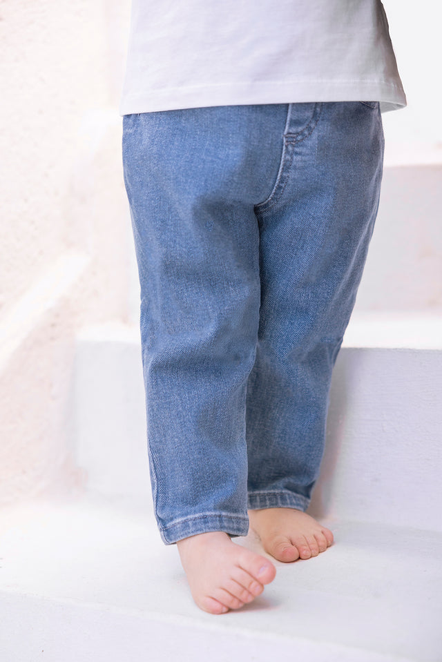 John - Blue cotton - Image principale