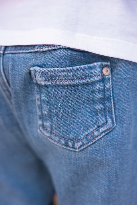 John - Blue cotton - Image principale