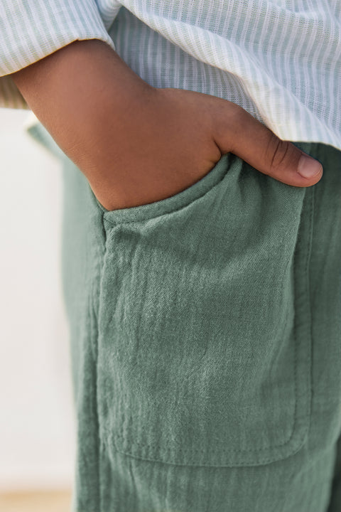 Pantalon - Kaki coton - Image principale