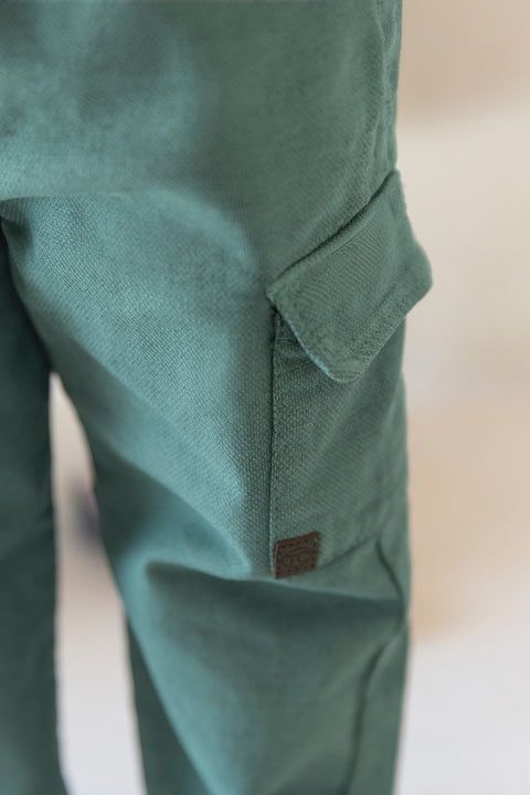 Trousers - Khaki cotton explorer - Image principale