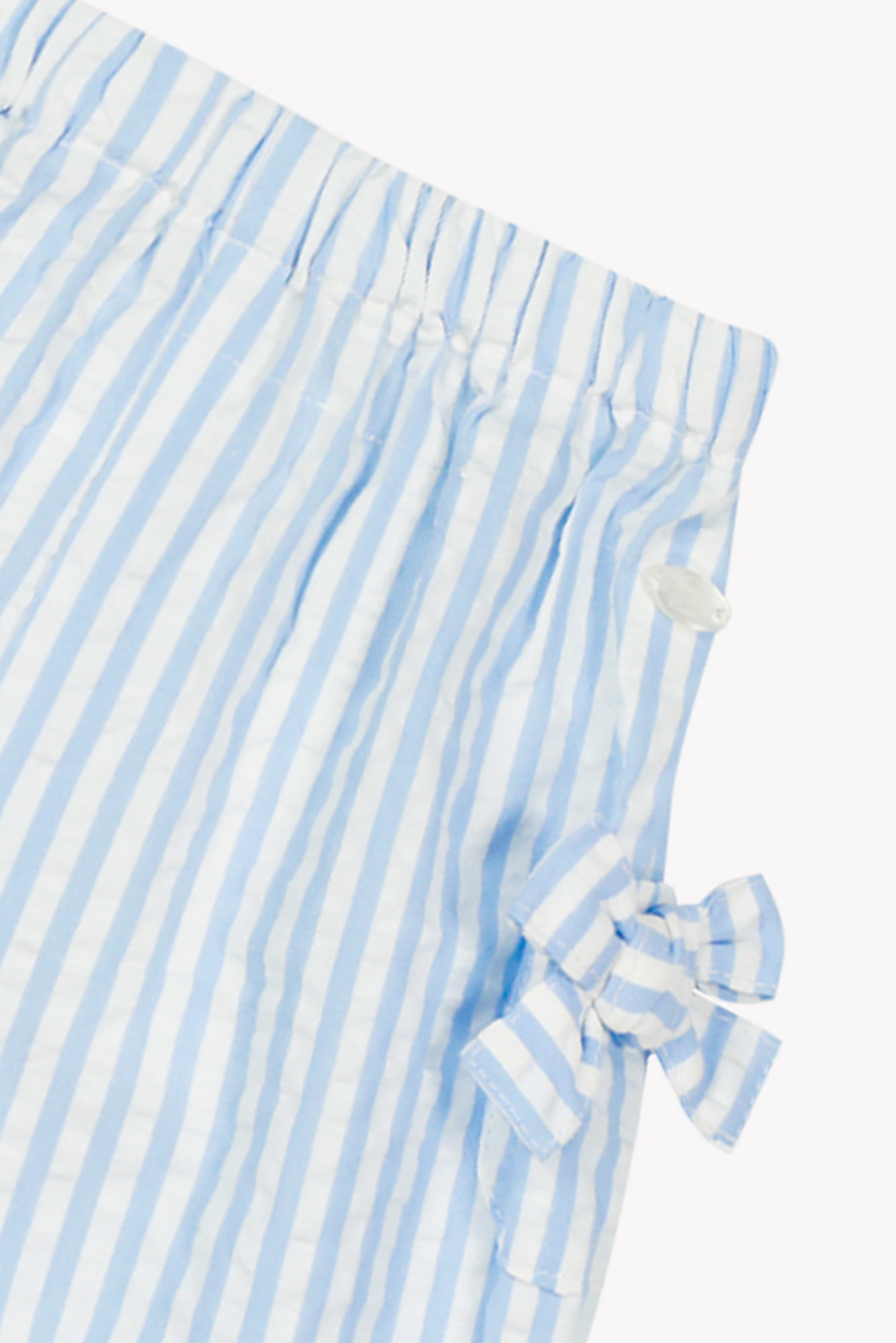 Hosen - Blau Wolkenbaumwolle Streifens