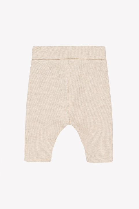 Legging - Beige chiné boutons - Image principale