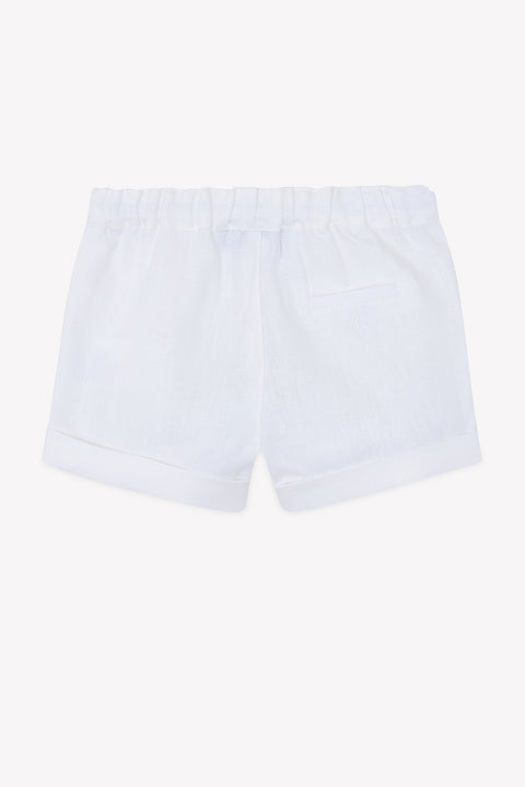 Pantaloncino - Bianco biancheria - Image principale