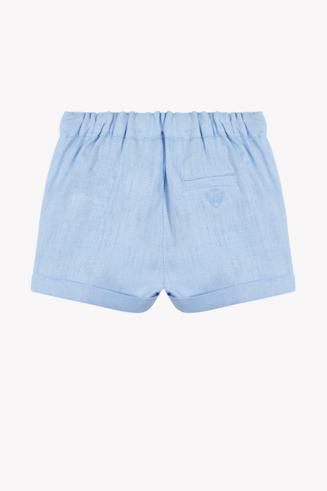 Short - Bleu nuage lin