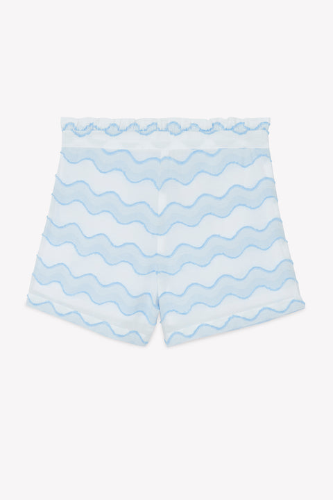 Short - Azur coton - Image principale