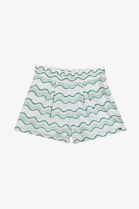 Short - Verde Algodón - Image principale