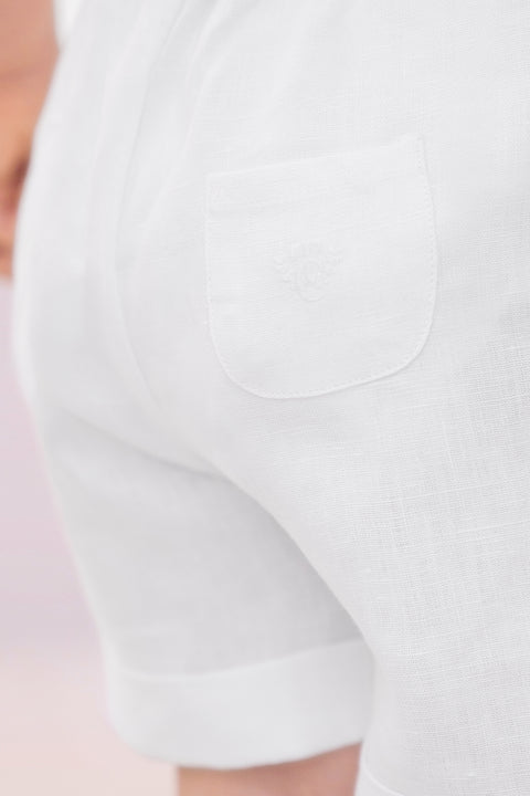 Dungaree - White Linen - Image principale