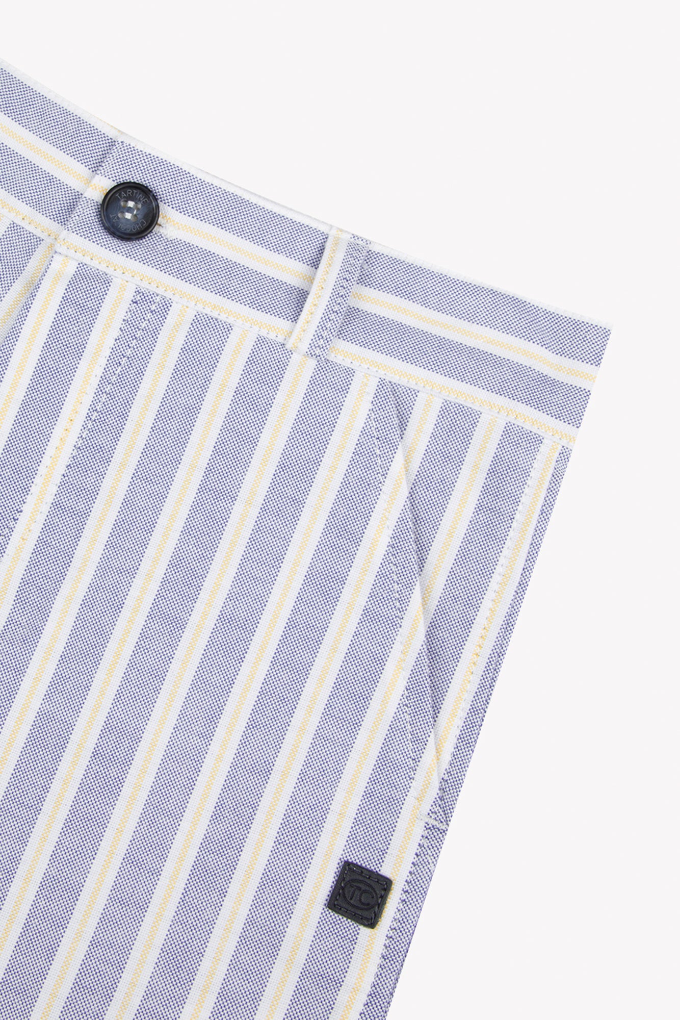 Short - Bleu horizon rayures