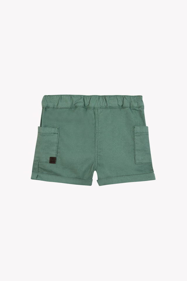 Kurze Hose - Khakifarbener Baumwollsaum - Image principale