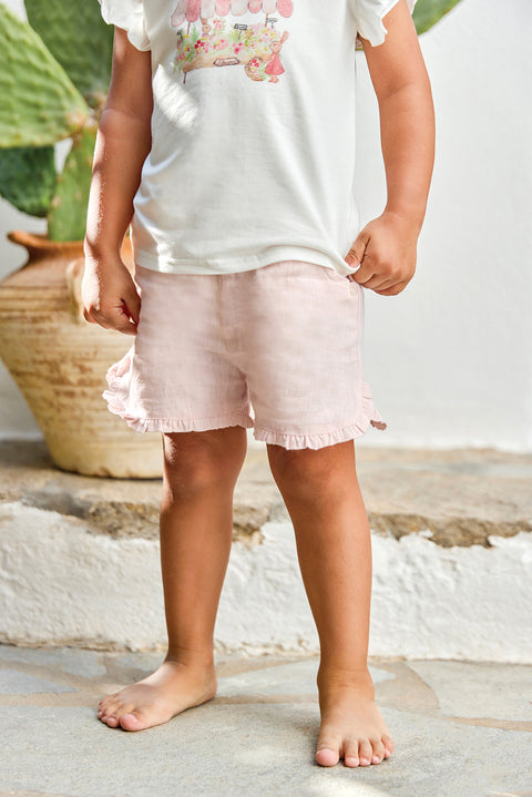 Pantaloncino - Rosa pallido biancheria - Image principale