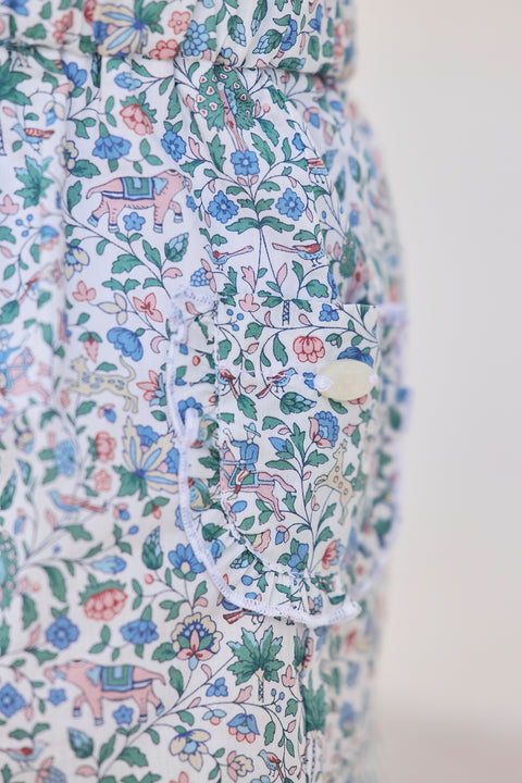 Short - Coton imprimé tissu liberty - Image principale