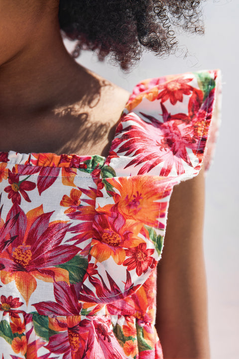 Robe - Imprimé fleuri - Image principale