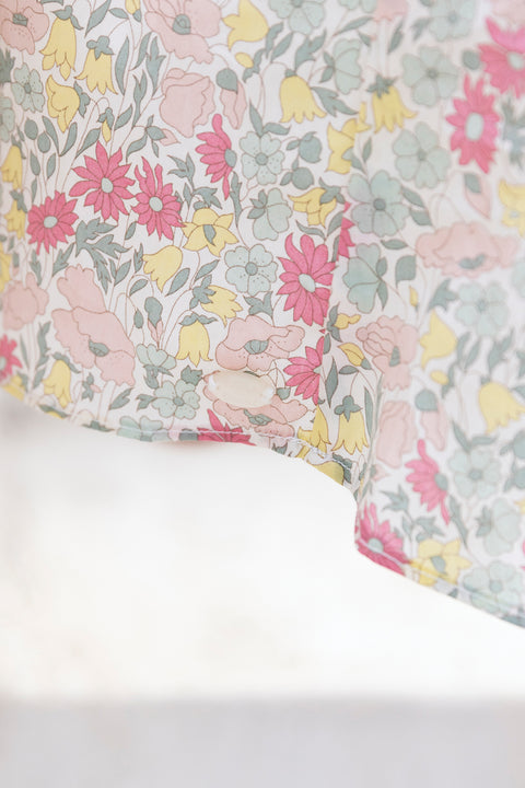 Robe - Citrus coton imprimé tissu liberty - Image principale