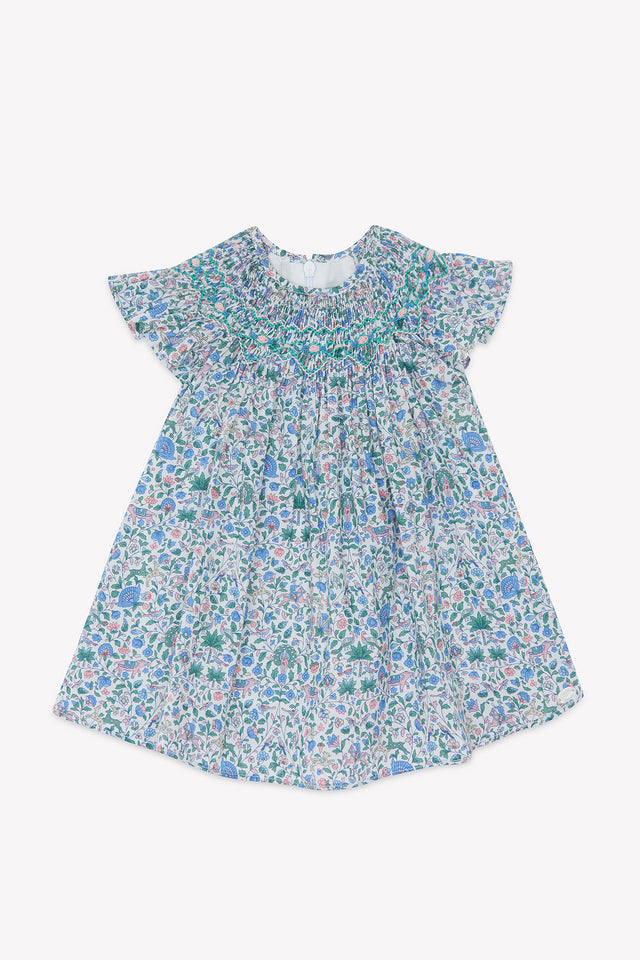 Robe - Coton imprimé tissu liberty coton - Image principale