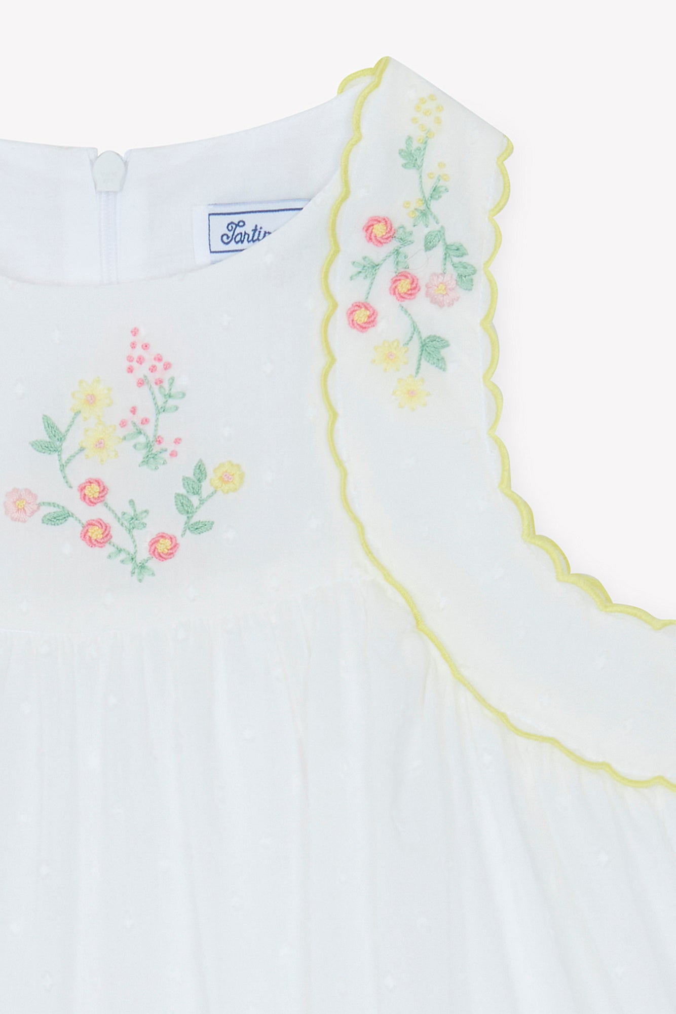 Vestito - Bianco cotone Tessuto leggero