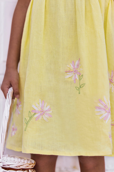 Robe - Citrus broderie florale - Image principale