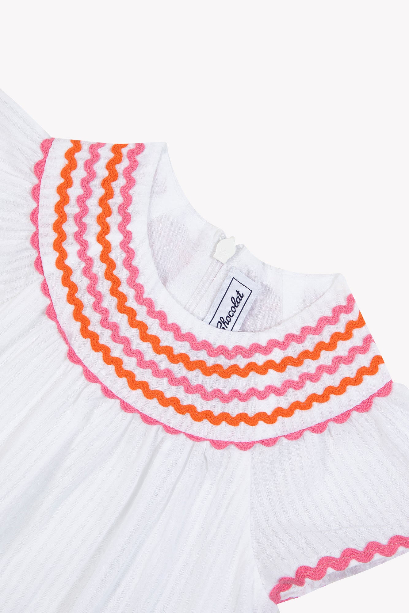Dress - White cotton stopover in the sun
