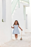 Dress - Azure Linen santorini