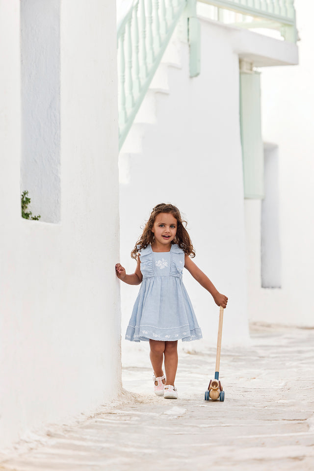 Robe - Azur lin santorin - Image principale