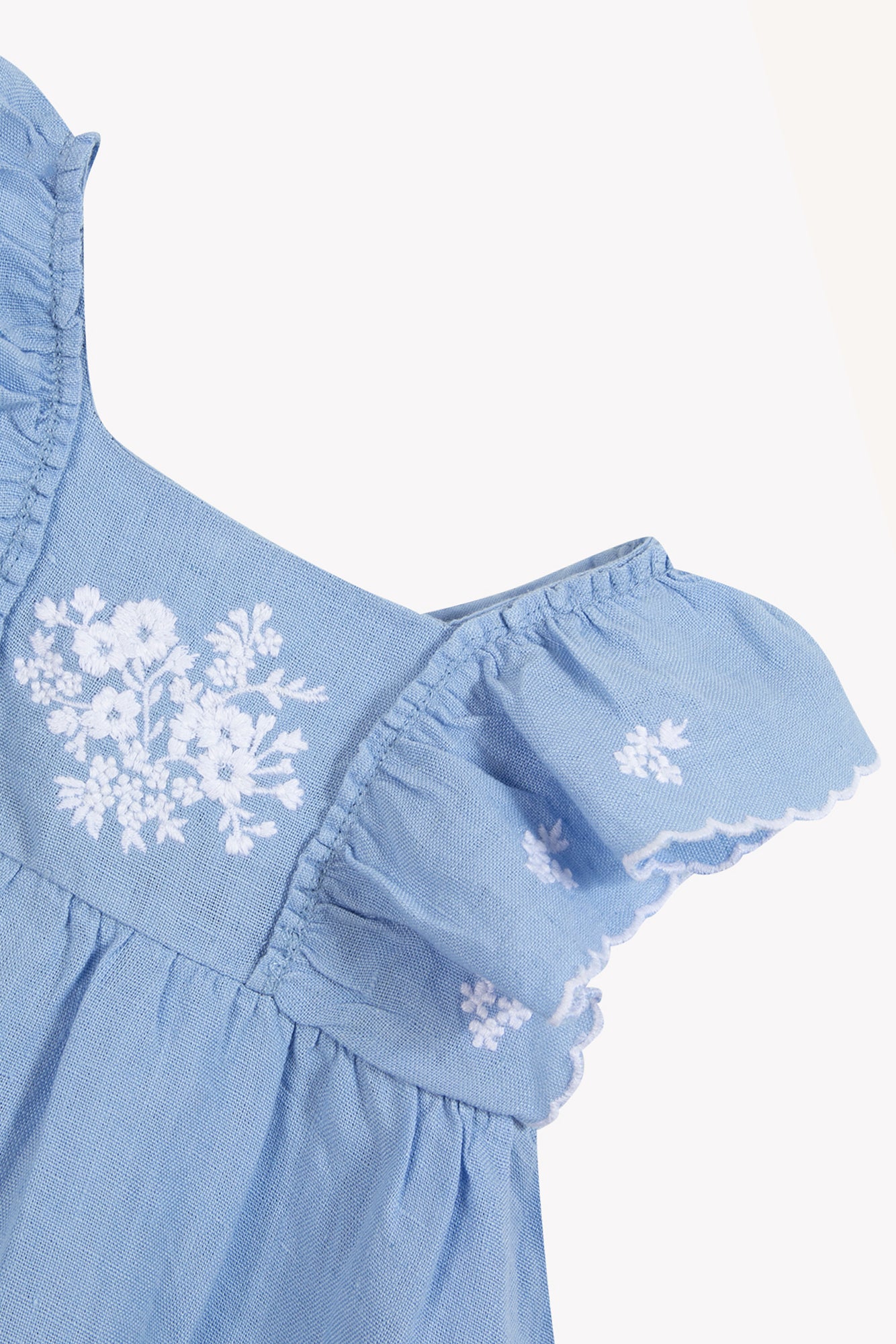 Dress - Azure Linen santorini