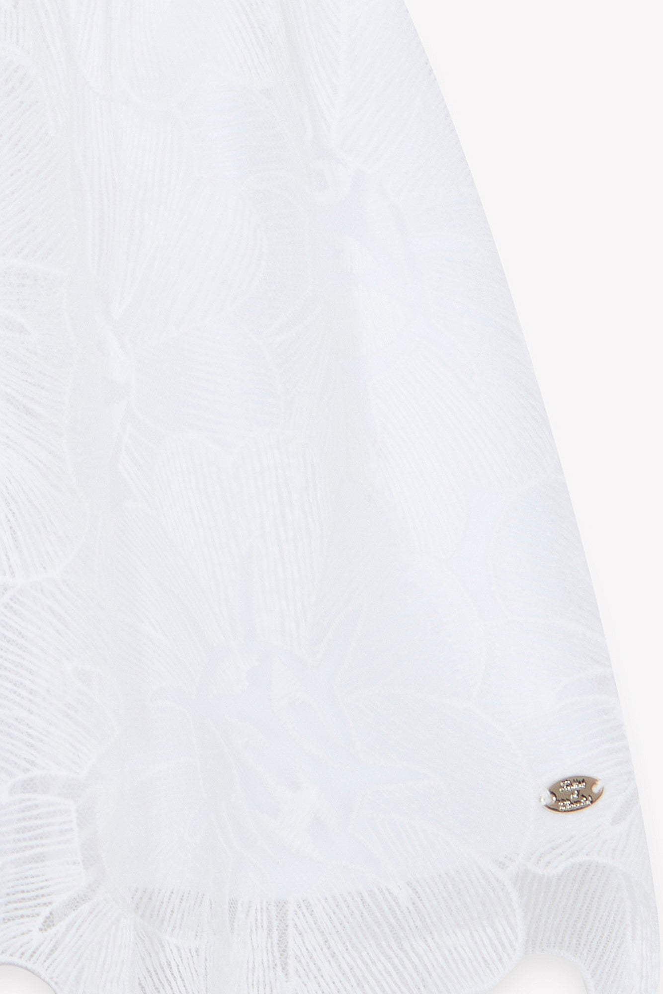 Robe - Blanc cérémonie floral