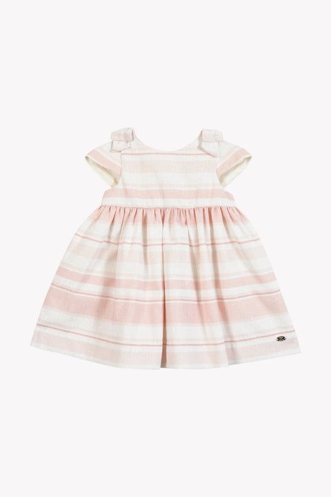 Robe - Rose pâle jacquard - Image principale