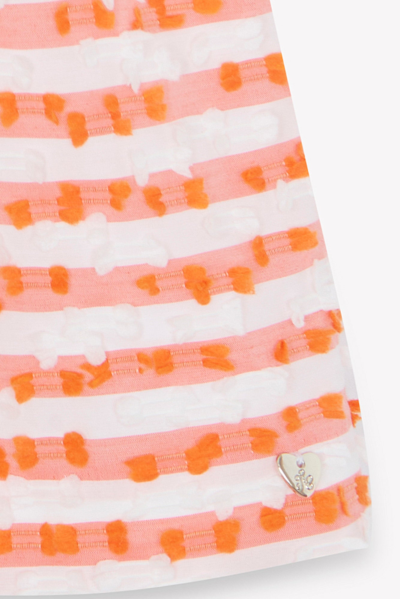 Kleid - Orange Streifens