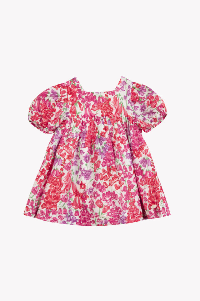 Robe - Rose coton imprimé tissu liberty - Image principale
