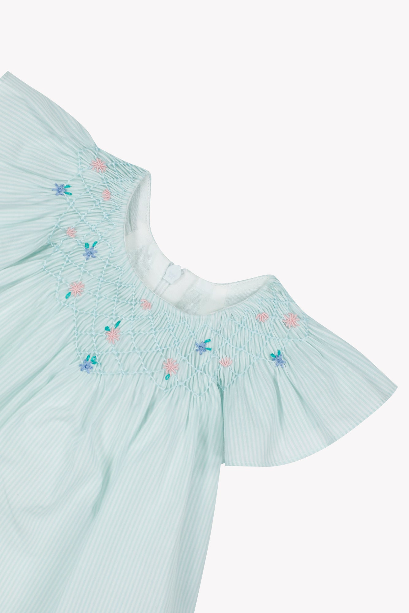 Dress - Blue cotton smock