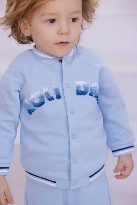 Outfit Jogging suit - Blue cloud cotton Holidays - Image principale
