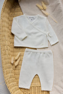 Outfit Lang - Ecru Baumwollwickel