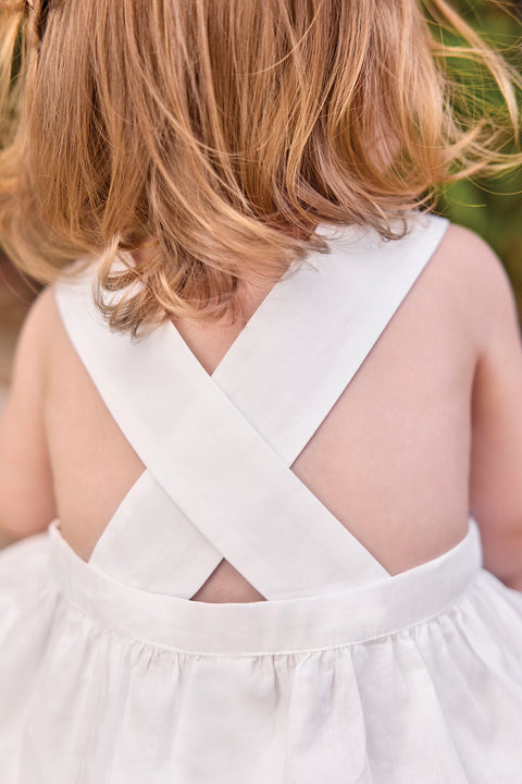 Insiemi breve - Bianco Ricamo Perseo - Image principale