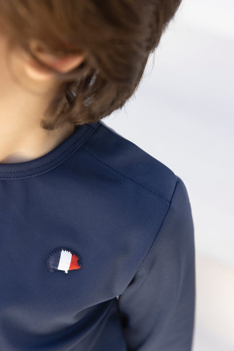 T-shirt de bain - Marine anti-uv - Image principale