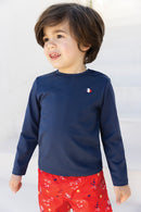 T-shirt bath - Navy anti-uv