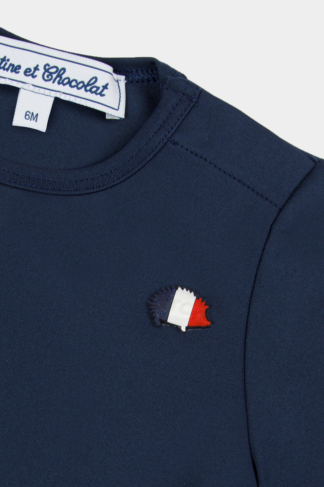 T-shirt bath - Navy anti-uv