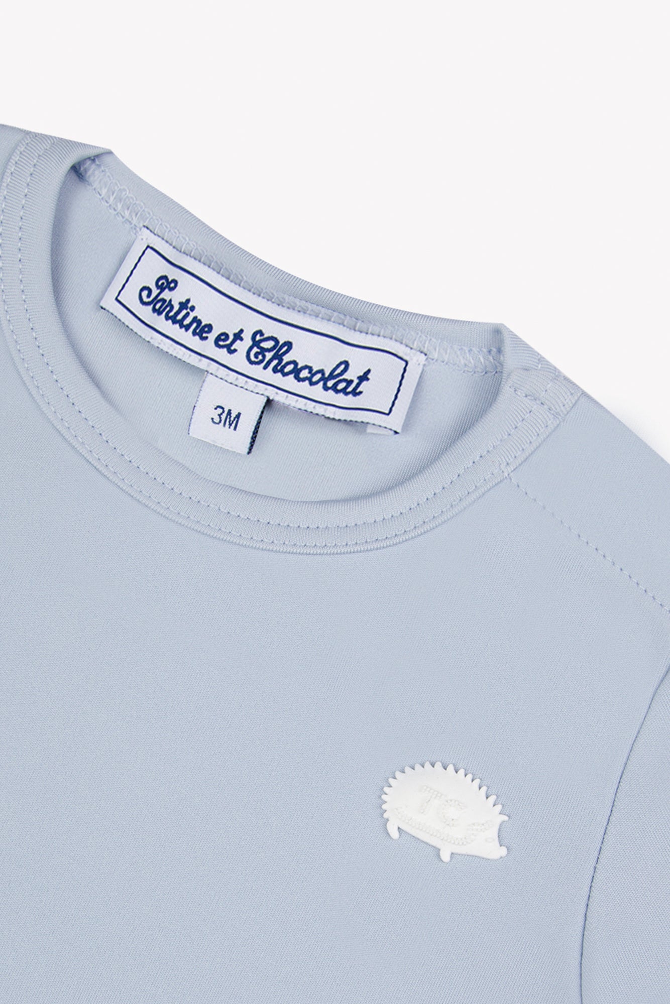 T-shirt bath - Blue anti-uv cloud