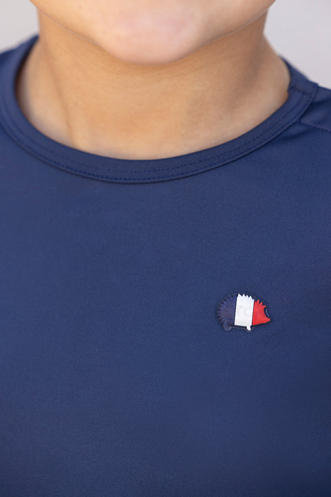 T-shirt de bain - Marine anti-uv - Image principale