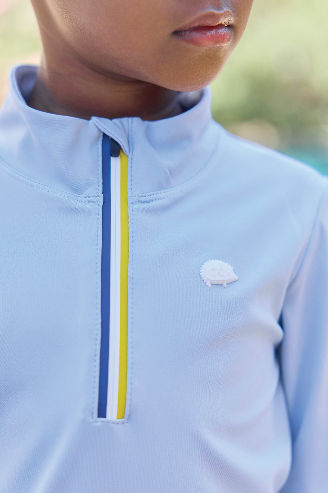 Schwimm-T-Shirt - Blau Anti-UV-Wolke