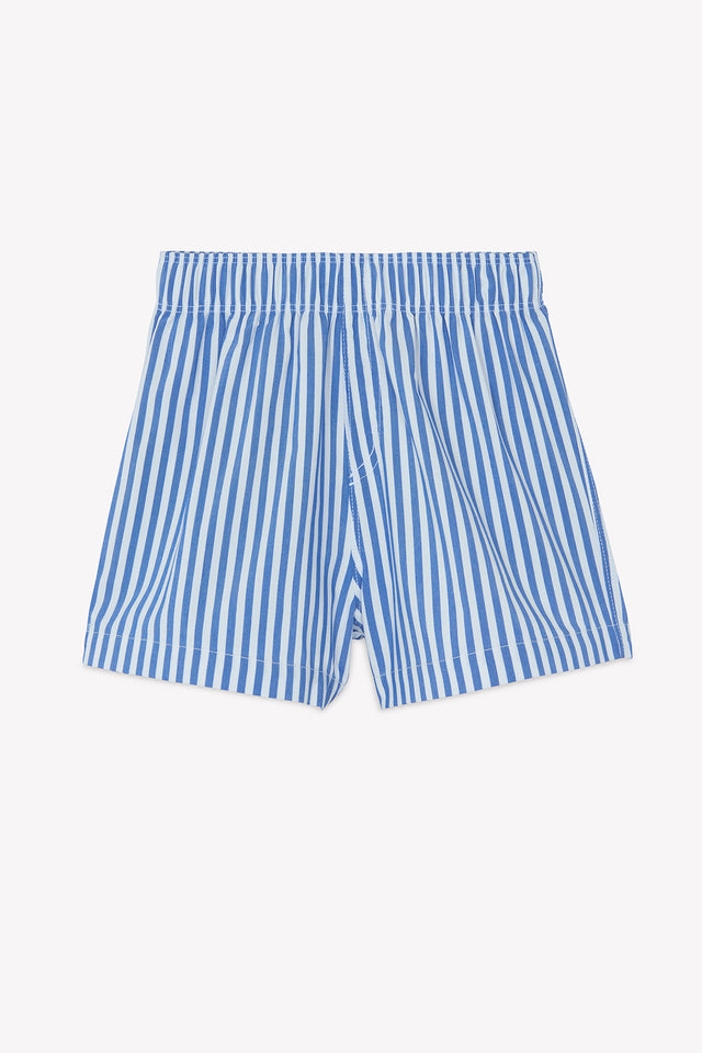 Short de bain - Indigo rayures - Image principale