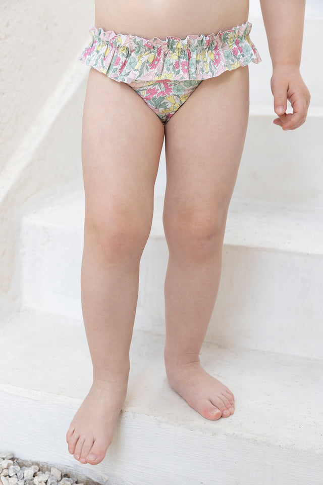 Badeshorts – Stoff mit Zitrus-Print Liberty - Image principale