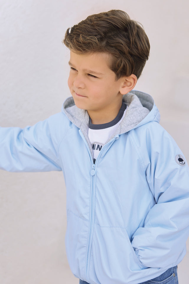 Coupe-vent - Bleu nuage déperlant - Image principale