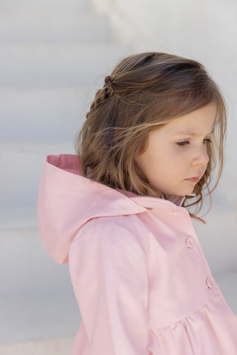 Trench - Pale pink cotton - Image principale