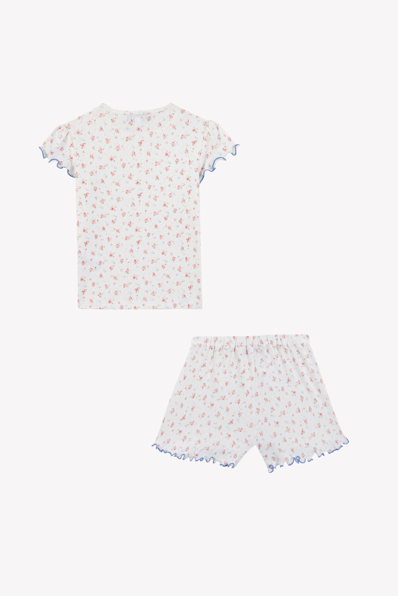 Pyjama - Ecru imprimé fleuris